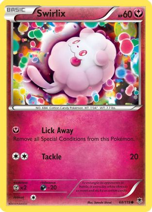 Image of Swirlix 068/119  XY  Phantom Forces - Common