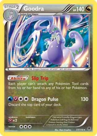 Image of Goodra 077/119  - Holofoil XY  Phantom Forces - Holo Rare