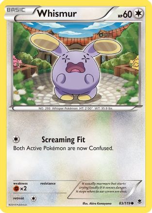 Image of Whismur 083  XY  Phantom Forces - Common