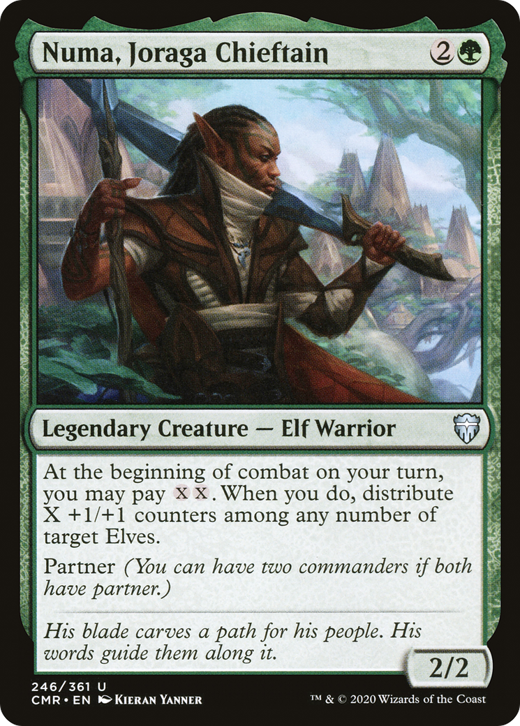 Image of Numa, Joraga Chieftain (CMR-246) - Commander Legends