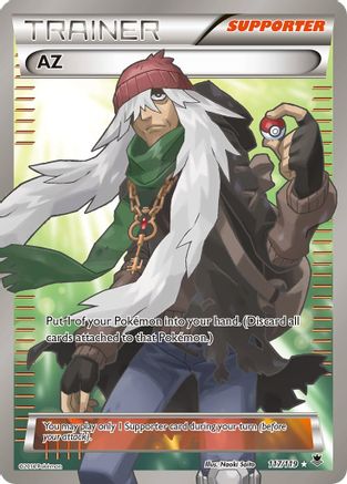 Image of AZ (117 Full Art) 117/119  - Holofoil XY  Phantom Forces - Ultra Rare