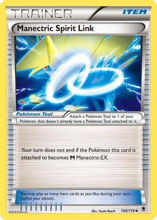 Image of Manectric Spirit Link 100  - Reverse Holofoil XY  Phantom Forces - Uncommon