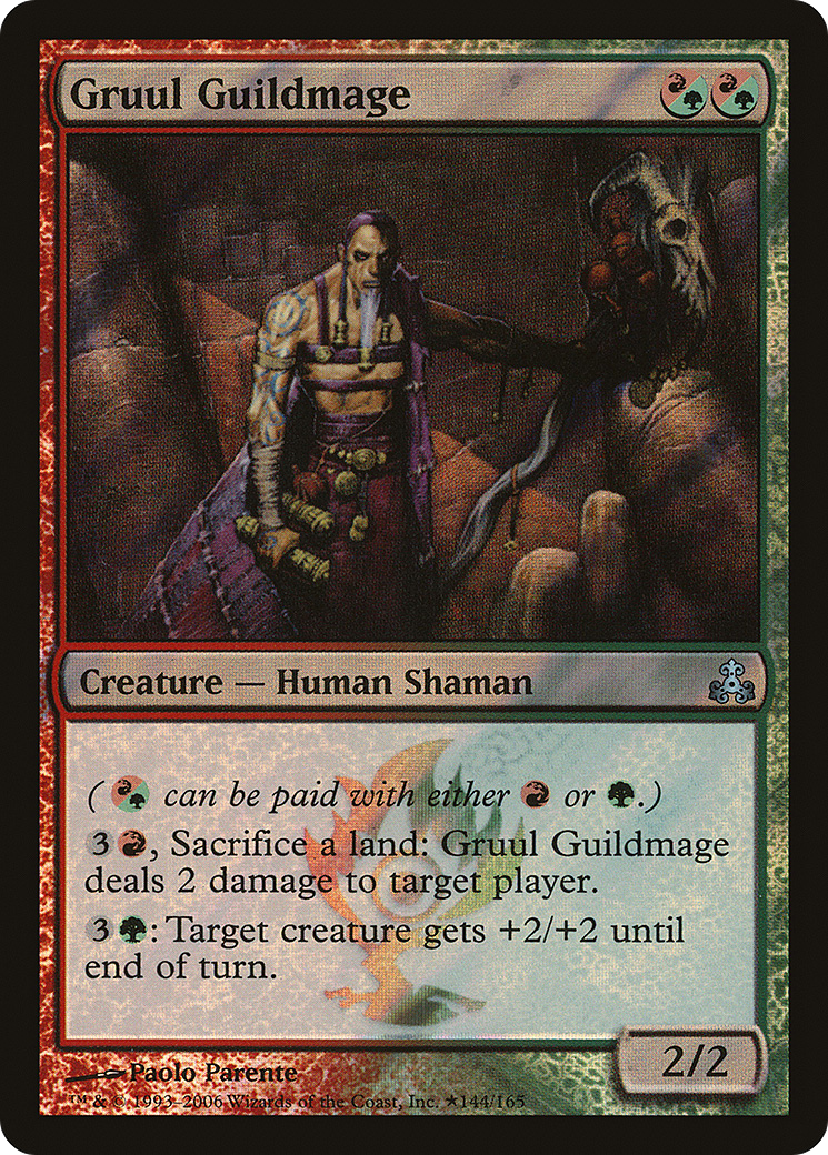 Image of Gruul Guildmage (LARP-144) - Guildpact Promos Foil