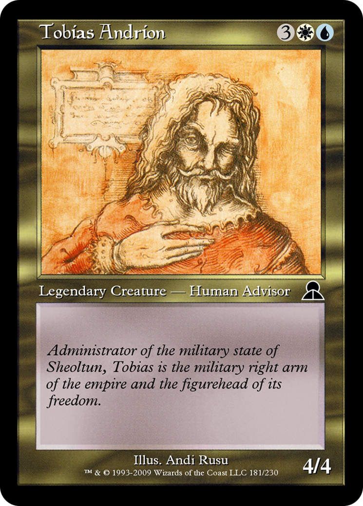 Image of Tobias Andrion (ME3-181) - Masters Edition III Foil