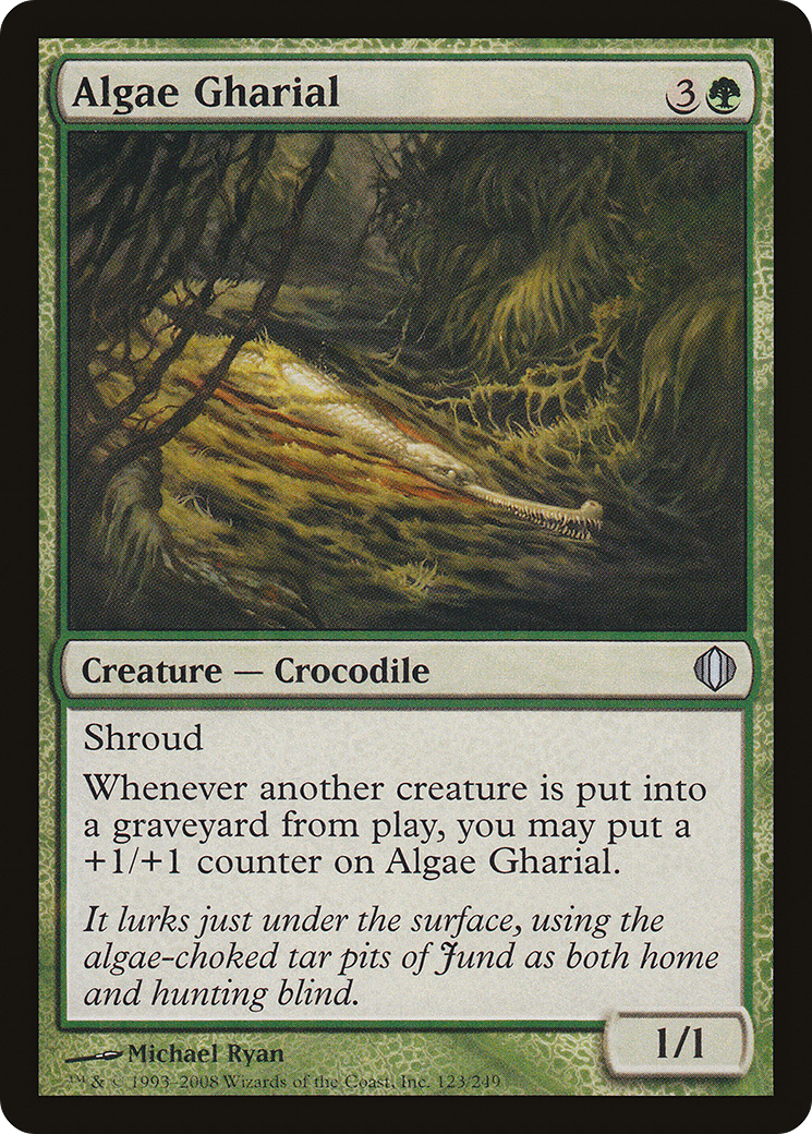 Image of Algae Gharial (ALA-123) - Shards of Alara