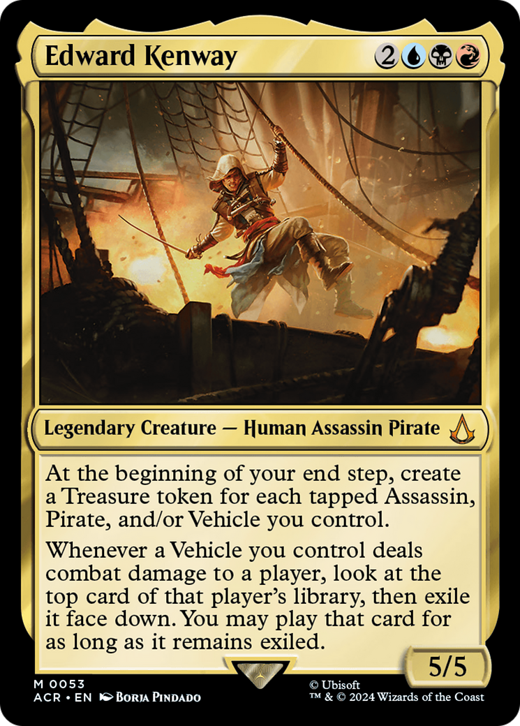Image of Edward Kenway (ACR-053) - Assassin's Creed
