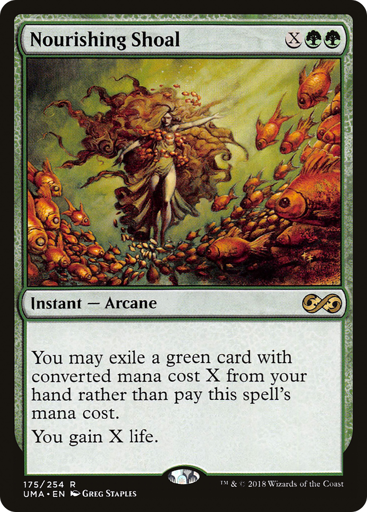 Image of Nourishing Shoal (UMA-175) - Ultimate Masters Foil