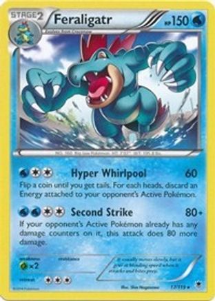 Image of Feraligatr 017/119  Deck Exclusives - Rare