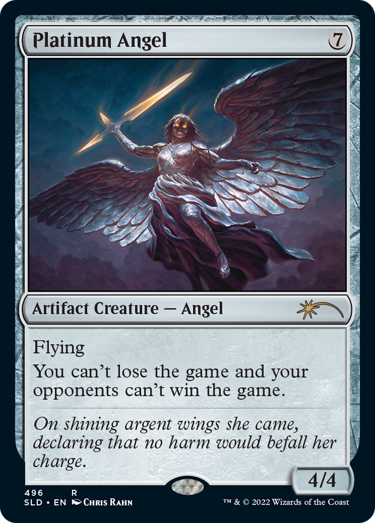 Image of Platinum Angel (SLD-496) - Secret Lair Drop