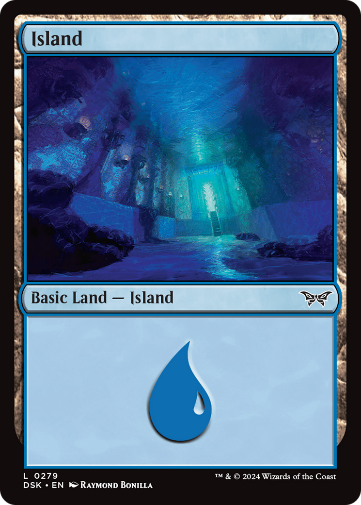 Image of Island (0279) (DSK-279) - Duskmourn: House of Horror