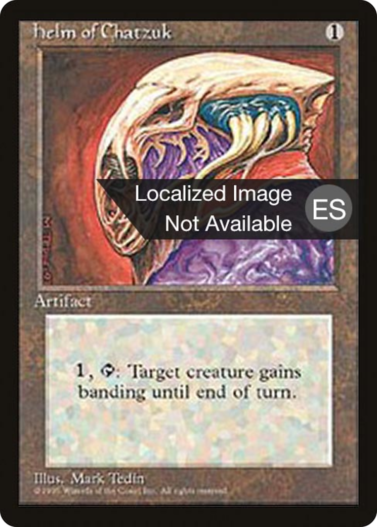 Image of Helm of Chatzuk (4BB-) - Fourth Edition Foreign Black Border