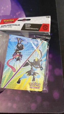 Image of Pitch Black - Mini Portfolio Binders & Pitch Black Booster Pack