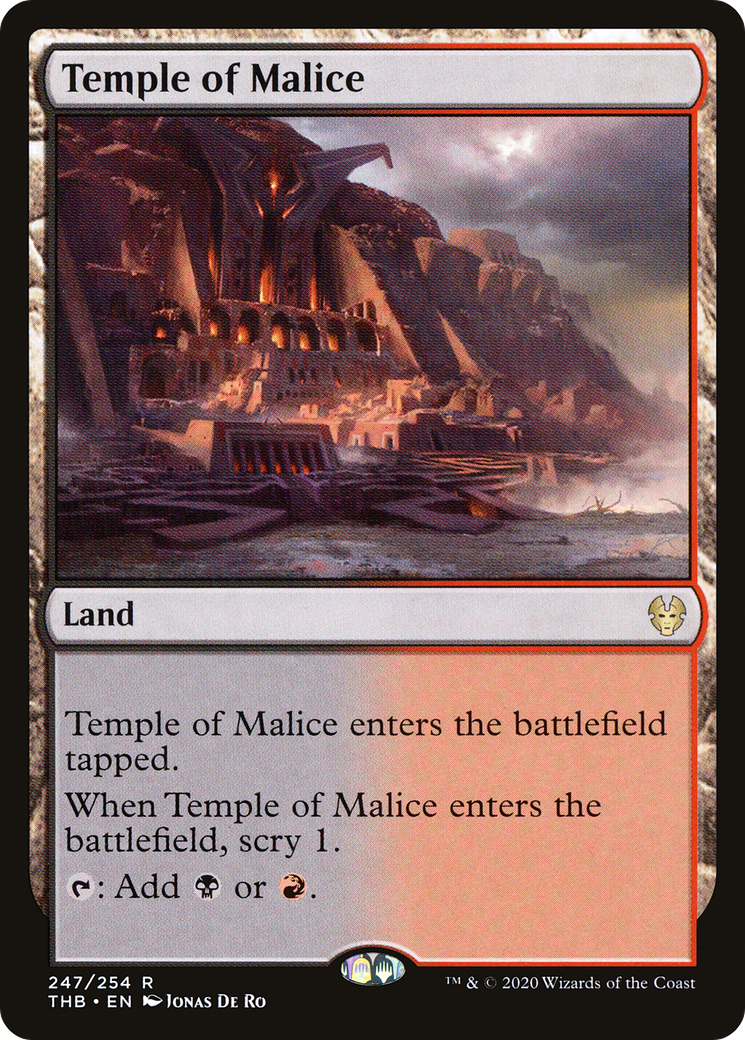 Image of Temple of Malice (THB-247) - Theros Beyond Death
