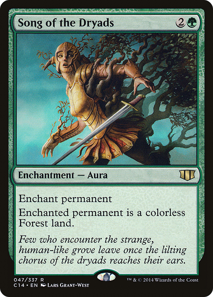 Image of Song of the Dryads (C14-047) - Commander 2014