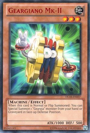 Image of Geargiano Mk-II (Red) (DL18-EN007) - Duelist League Promo Unlimited