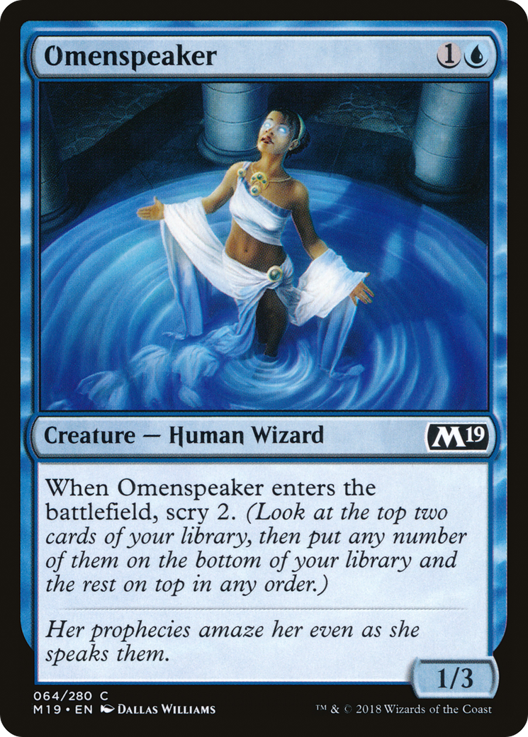 Image of Omenspeaker (M19-064) - Core Set 2019