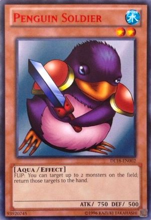Image of Penguin Soldier (Red - DL18) (DL18-EN002) - Duelist League Promo Unlimited