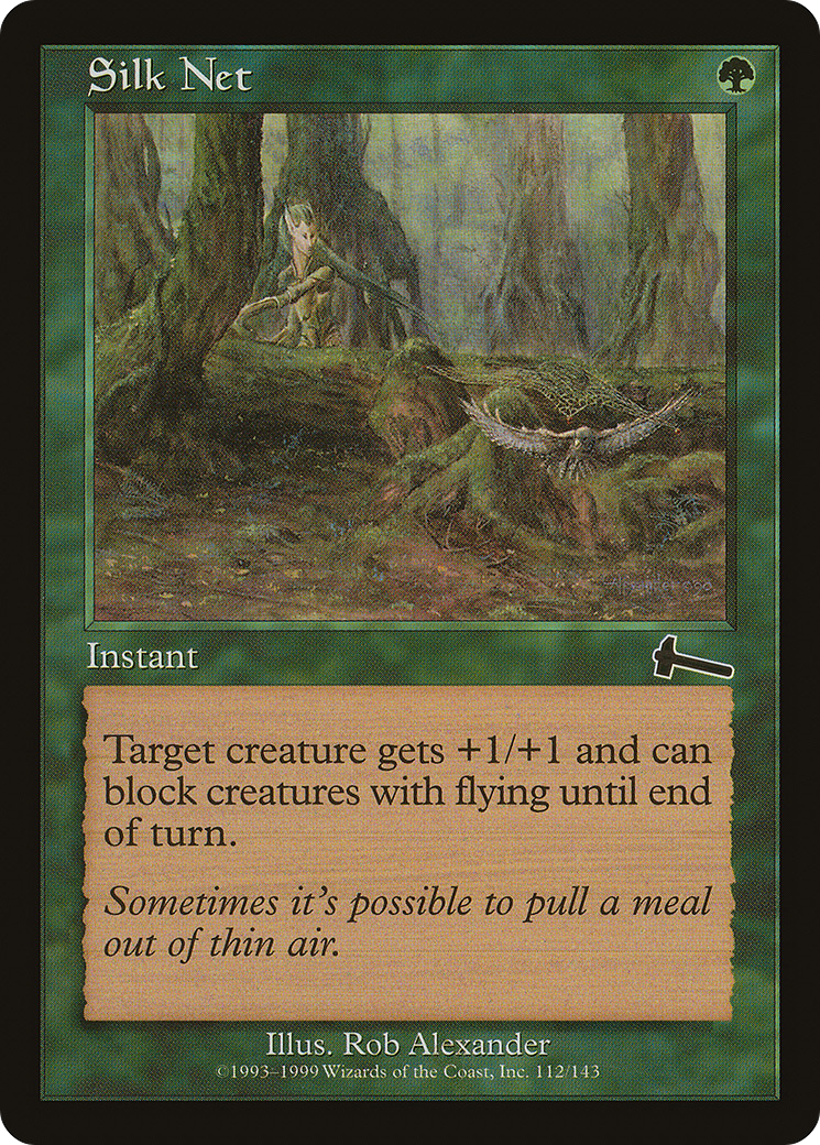 Image of Silk Net (ULG-112) - Urza's Legacy Foil
