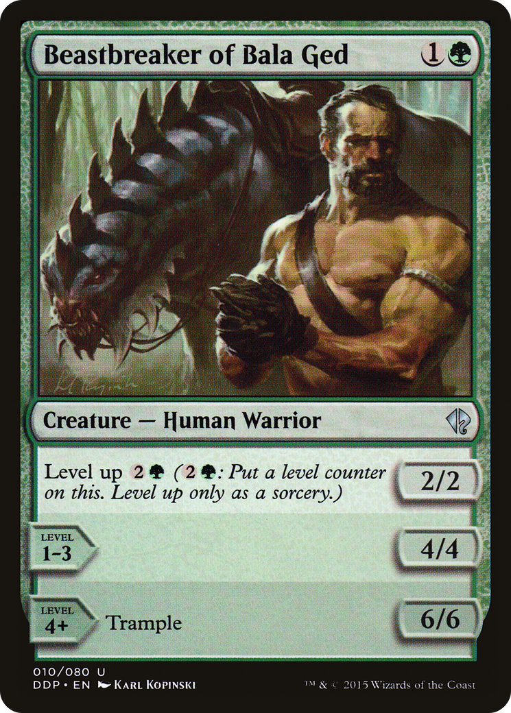 Image of Beastbreaker of Bala Ged (DDP-010) - Duel Decks: Zendikar vs. Eldrazi