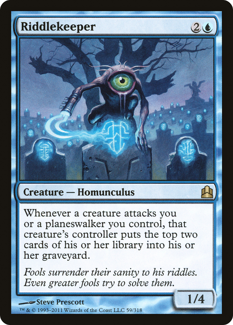 Image of Riddlekeeper (CMD-059) - Commander 2011