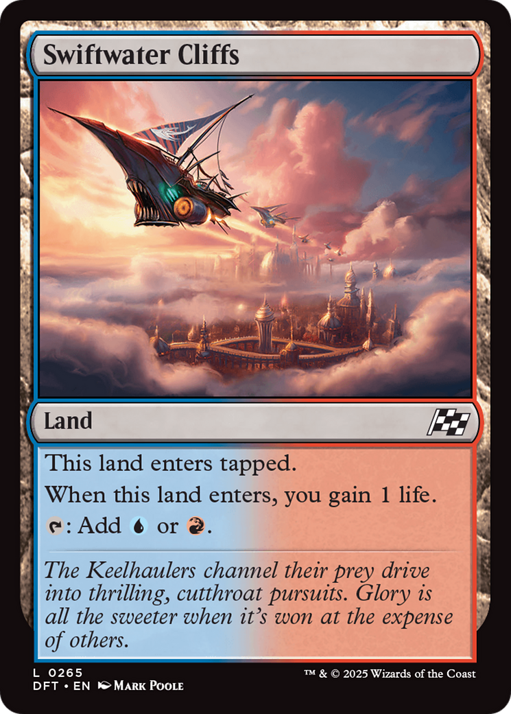 Image of Swiftwater Cliffs (DFT-265) - Aetherdrift Foil