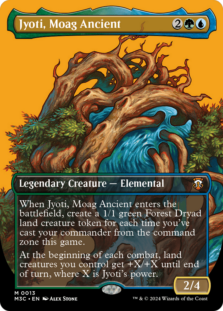 Image of Jyoti, Moag Ancient (Borderless) (M3C-013) - Modern Horizons 3 Commander (Borderless)