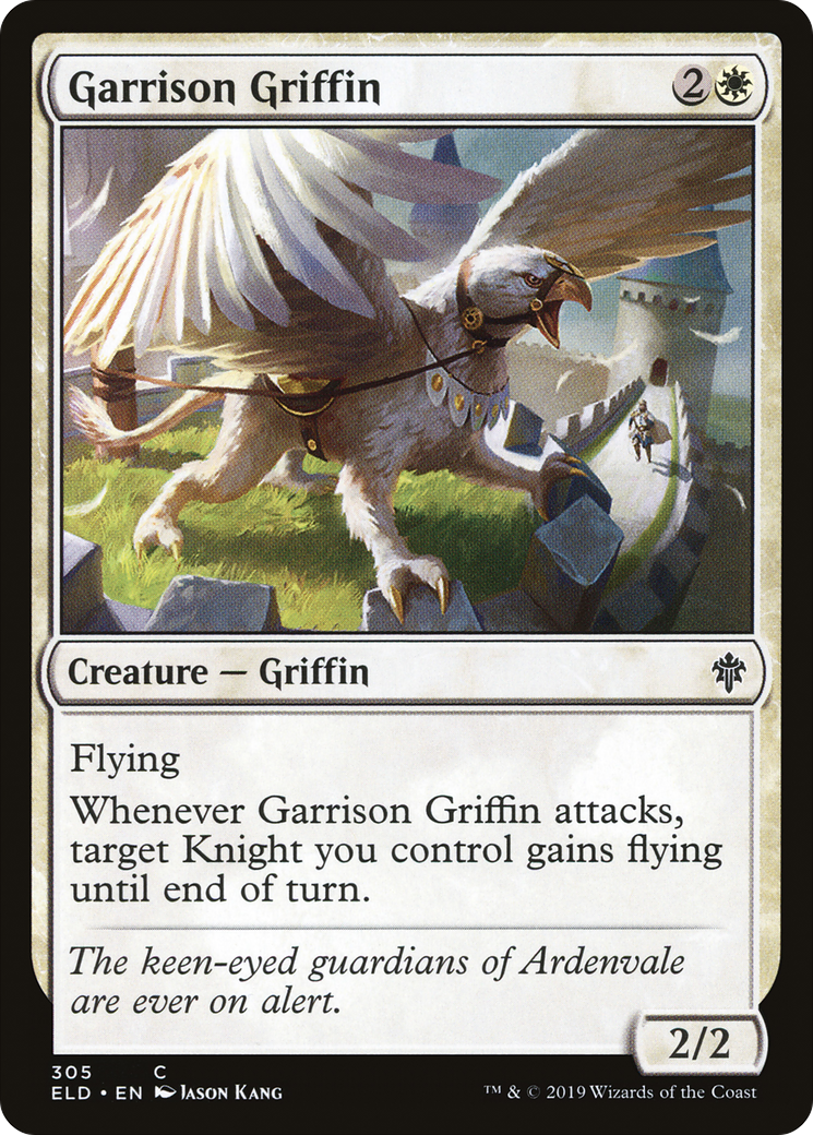 Image of Garrison Griffin (ELD-305) - Throne of Eldraine