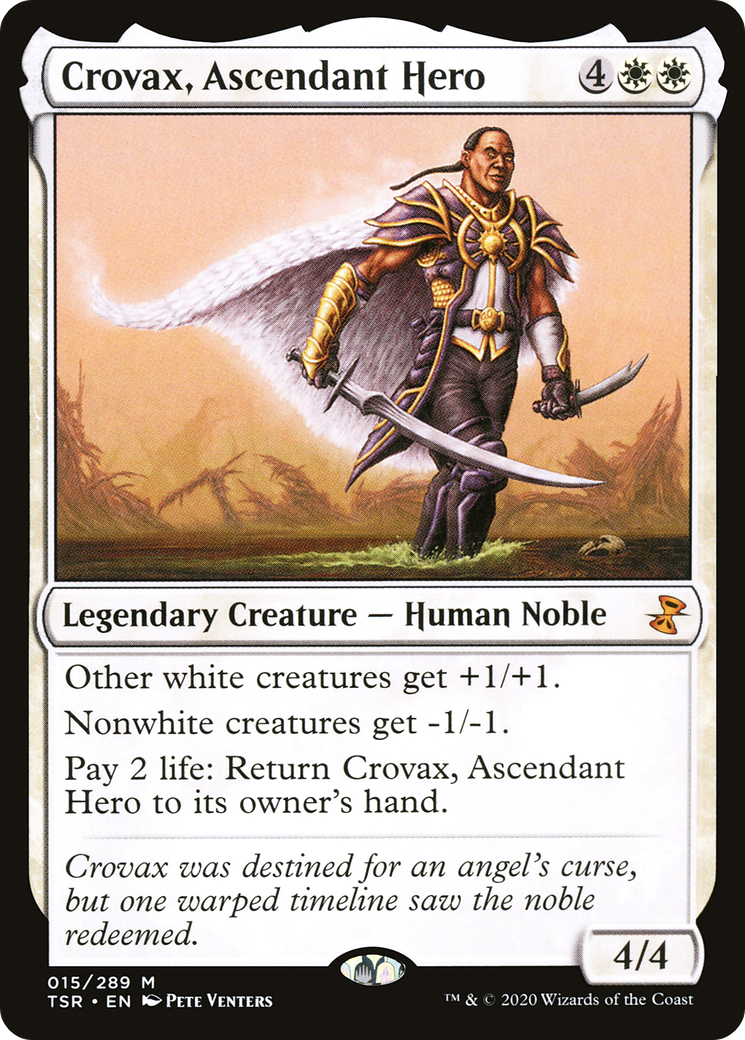 Image of Crovax, Ascendant Hero (TSR-015) - Time Spiral Remastered