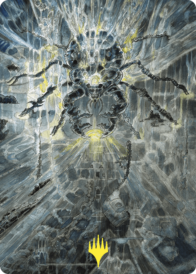 Image of Darksteel Mutation // Darksteel Mutation (ACMM-031) - Commander Masters Art Series (Borderless) Foil