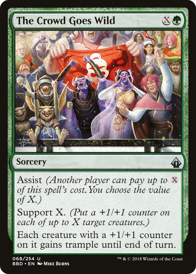 Image of The Crowd Goes Wild (BBD-068) - Battlebond
