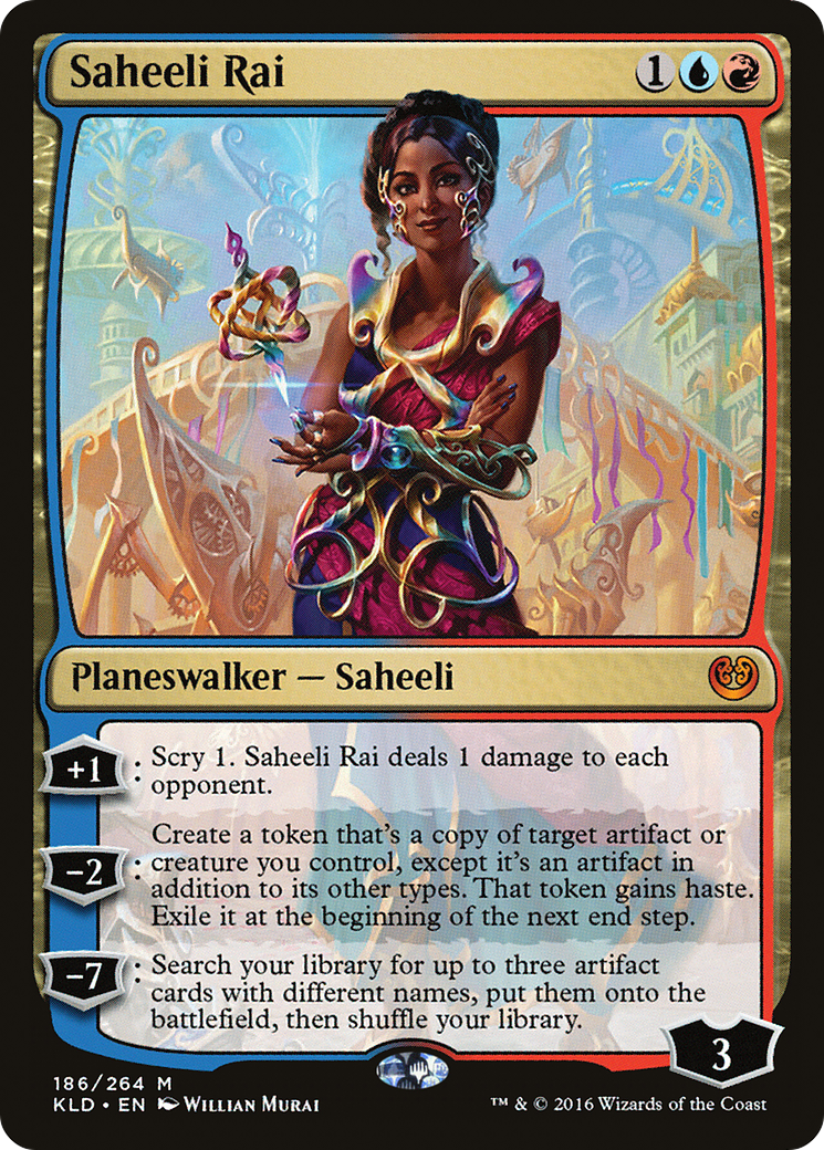 Image of Saheeli Rai (KLD-186) - Kaladesh Foil