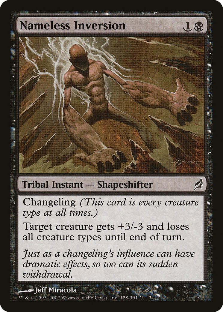 Image of Nameless Inversion (LRW-128) - Lorwyn Foil
