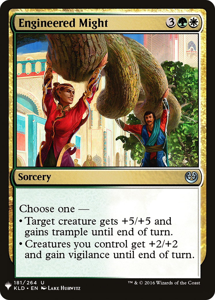 Image of Engineered Might (LIST-KLD-181) - The List