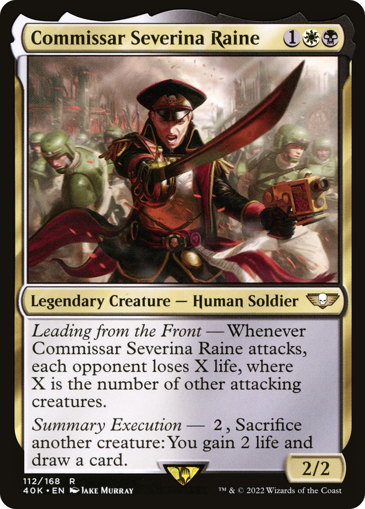 Image of Commissar Severina Raine (40K-112) - Warhammer 40,000 Commander