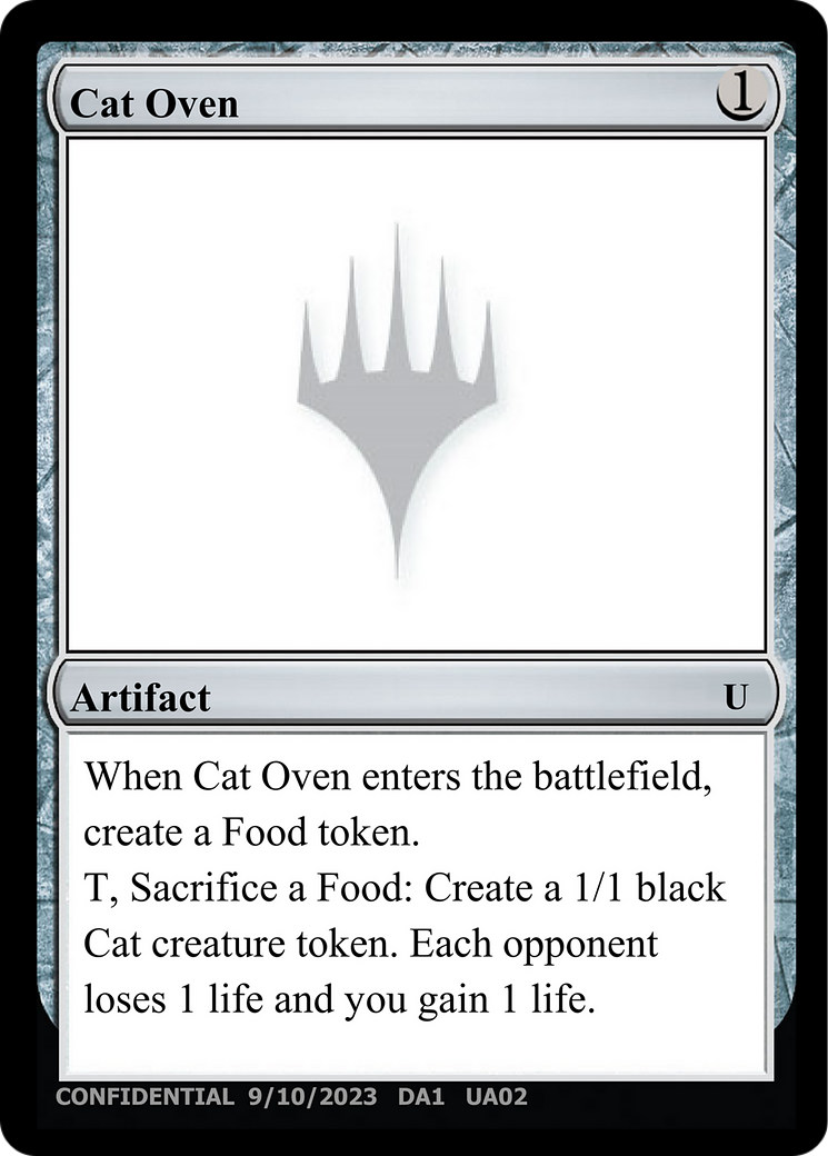 Image of Cat Oven (UNK-UA02A) - Unknown Event