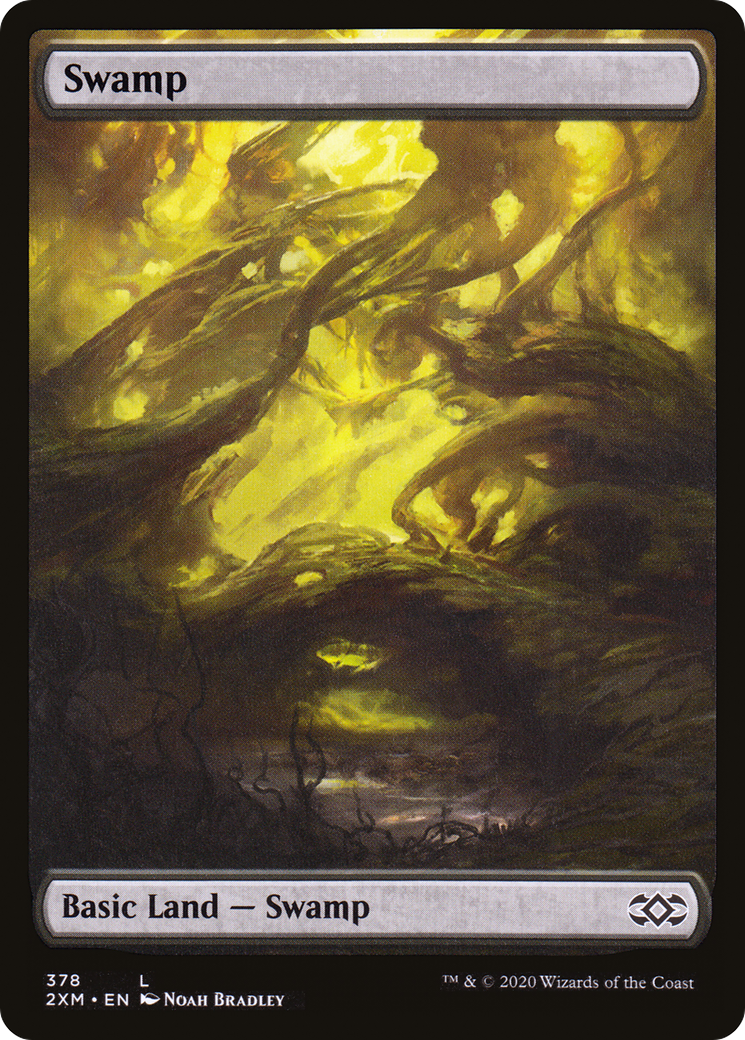 Image of Swamp (378) (2XM-378) - Double Masters Foil