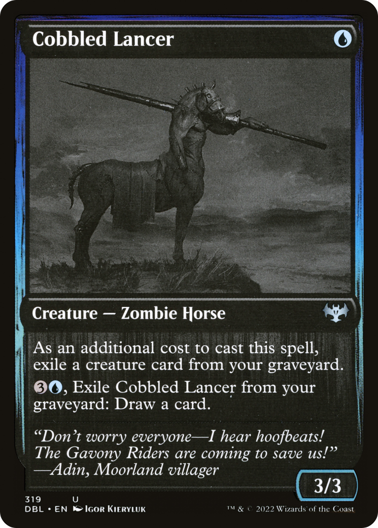 Image of Cobbled Lancer (DBL-319) - Innistrad: Double Feature