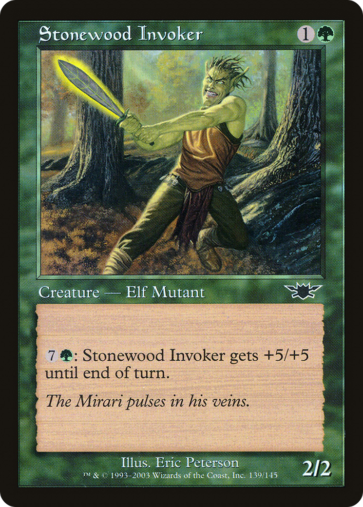 Image of Stonewood Invoker (LGN-139) - Legions