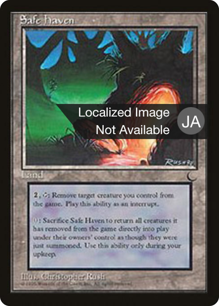 Image of Safe Haven (BCHR-113) - Chronicles Foreign Black Border