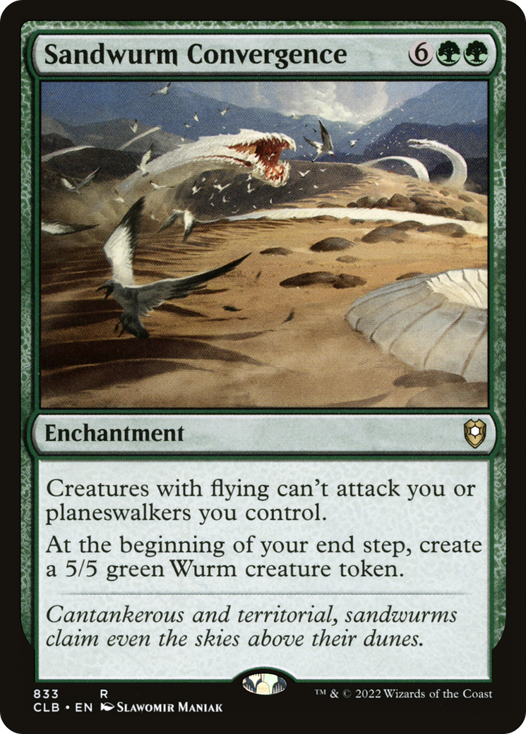 Image of Sandwurm Convergence (CLB-833) - Commander Legends: Battle for Baldur's Gate