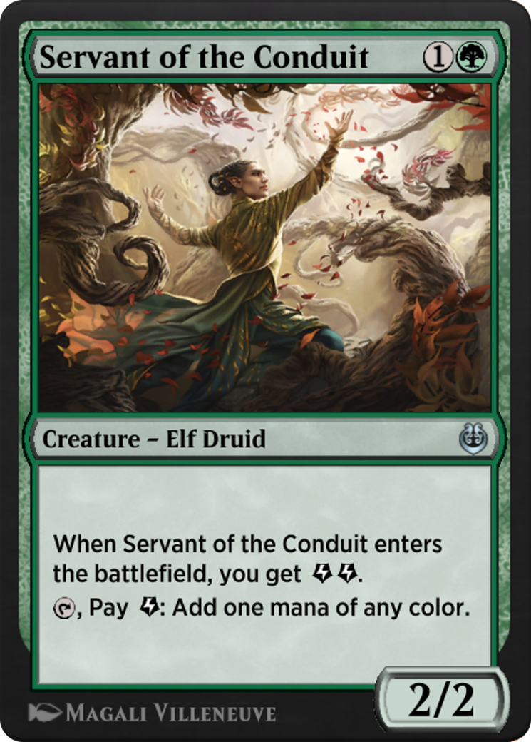 Image of Servant of the Conduit (KLR-182) - Kaladesh Remastered