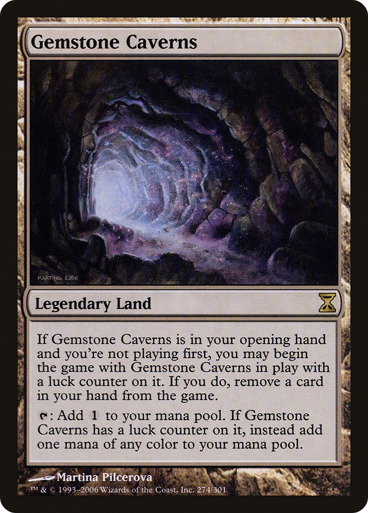 Image of Gemstone Caverns (TSP-274) - Time Spiral Foil
