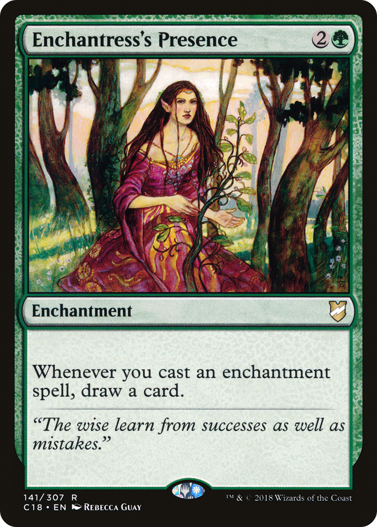 Image of Enchantress's Presence (C18-141) - Commander 2018