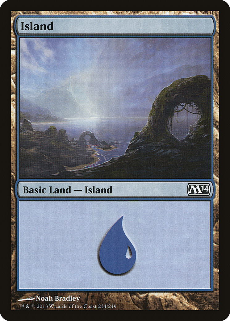 Image of Island (234) (M14-234) - Magic 2014