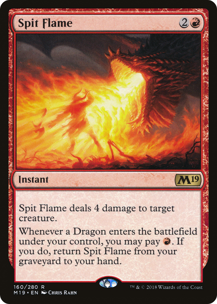 Image of Spit Flame (M19-160) - Core Set 2019