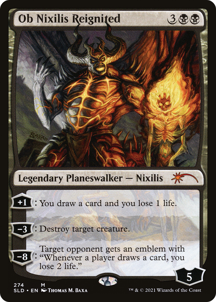 Image of Ob Nixilis Reignited (SLD-274) - Secret Lair Drop