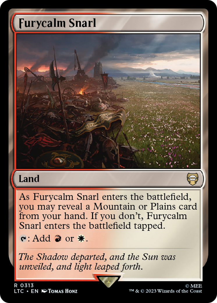 Image of Furycalm Snarl (LTC-313) - Tales of Middle-earth Commander