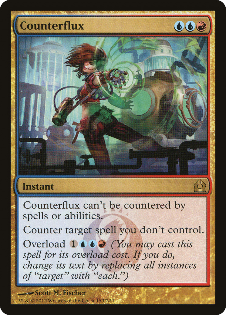 Image of Counterflux (RTR-153) - Return to Ravnica
