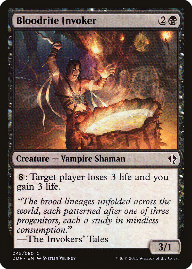 Image of Bloodrite Invoker (DDP-045) - Duel Decks: Zendikar vs. Eldrazi