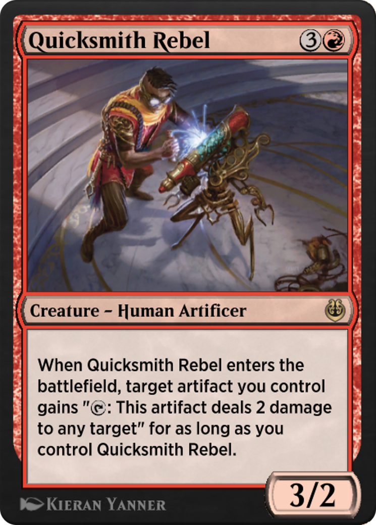 Image of Quicksmith Rebel (KLR-139) - Kaladesh Remastered